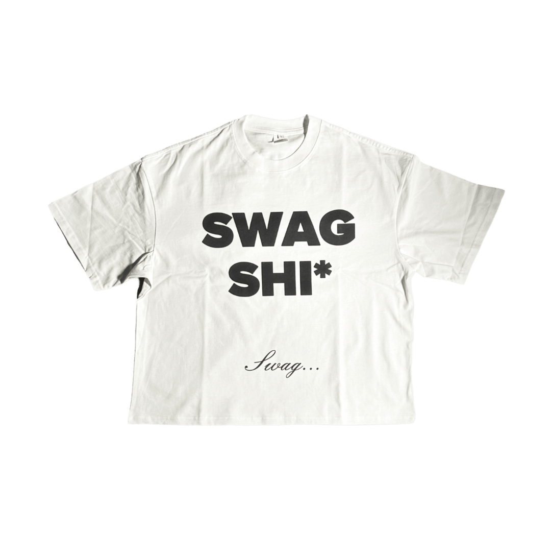 “Swag Shi* tee white