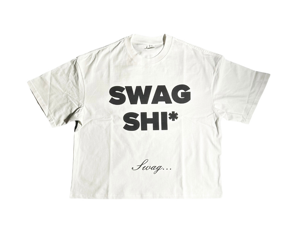 “Swag Shi* tee white