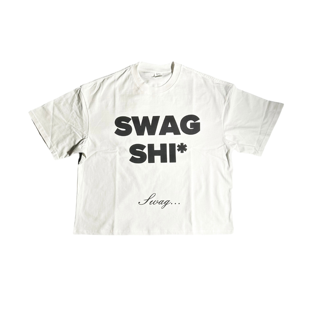 “Swag Shi* tee white