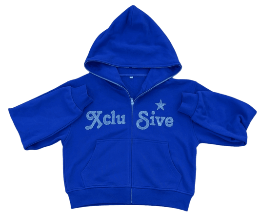 Blue zip up - Xclusive